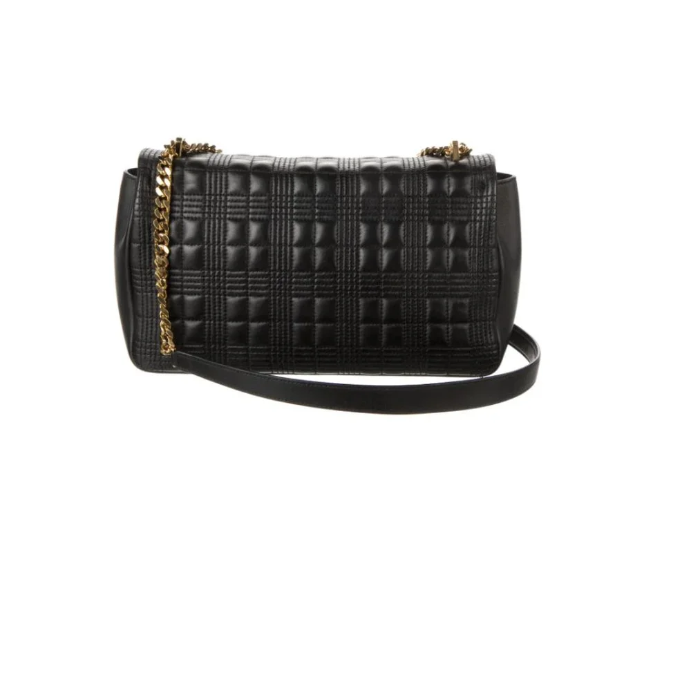 BURBERRY Lola TB Quilted Shoulder Bag US Medium see the measurements